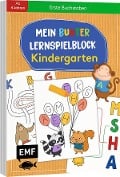 Mein bunter Lernspielblock - Kindergarten: Erste Buchstaben - 