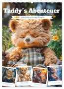 Cover-Bild zum Titel 'Taddy¿s Abenteuer (Wandkalender 2026 DIN A2 hoch), CALVENDO Monatskalender' von 'Steffen Gierok-Latniak'