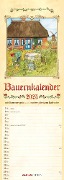 Bauernkalender 2025 - Streifen-Kalender 15x42 cm - mit 100-jährigem Kalender und Bauernregeln - Wandplaner - Küchenkalender - Alpha Edition - 