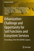Cover-Bild zum Titel 'Urbanization: Challenge and Opportunity for Soil Functions and Ecosystem Services' von ''