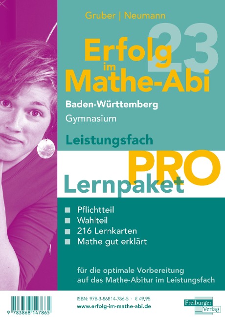 Erfolg im Mathe-Abi 2023 Lernpaket Leistungsfach 'Pro' Baden-Württemberg Gymnasium - Helmut Gruber, Robert Neumann
