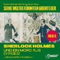 Cover-Bild zum Titel 'Sherlock Holmes und ein Mord aus Ehrgeiz (Seine weltberühmten Abenteuer, Folge 8)' von 'Arthur Conan Doyle, Edward Graham'