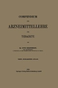 Cover-Bild zum Titel 'Compendium der Arzneimittellehre für Tieraerzte' von 'Otto Regenbogen'