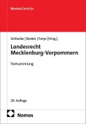 Cover-Bild zum Titel 'Landesrecht Mecklenburg-Vorpommern' von ''