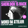 Cover-Bild zum Titel 'Mord im Atelier' von 'Arthur Conan Doyle, Beatrice Ferolli'