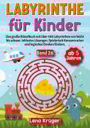 Cover-Bild zum Titel 'Labyrinthe für Kinder ab 5 Jahren - Band 26' von 'Lena Krüger'