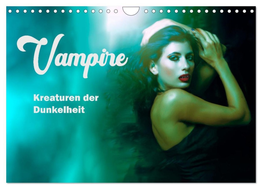 Vampire Kreaturen der Dunkelheit (Wandkalender 2026 DIN A4 quer), CALVENDO Monatskalender - Liselotte Brunner-Klaus
