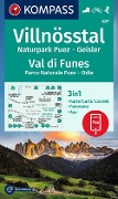 KOMPASS Wanderkarte 627 Villnösstal, Val di Funes, 1:25.000 - 