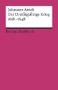 Cover-Bild zum Titel 'Der Dreißigjährige Krieg 1618-1648' von 'Johannes Arndt'