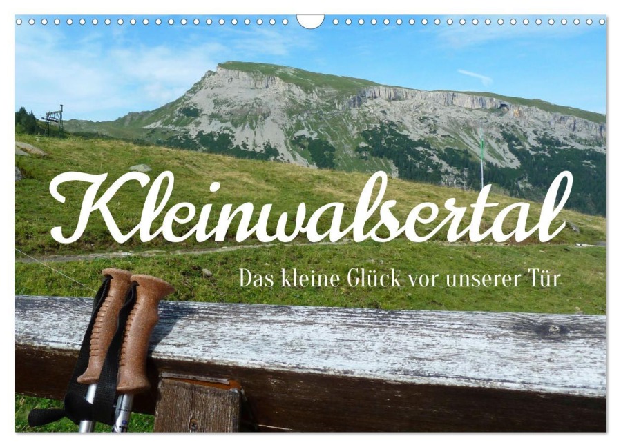 Kleinwalsertal - Das kleine Glück vor unserer Tür (Wandkalender 2025 DIN A3 quer), CALVENDO Monatskalender - Friederike Klee