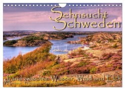 Cover-Bild zum Titel 'Sehnsucht Schweden - Sverige (Wandkalender 2026 DIN A4 quer), CALVENDO Monatskalender' von 'Stefan Sattler'