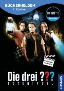 Cover-Bild zum Titel 'Die drei ??? Erstlese-Buch zum Film, 2. Klasse, Toteninsel' von 'Annegret König'