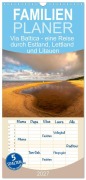 Cover-Bild zum Titel 'Familienplaner 2027 - Via Baltica - eine Reise durch Estland, Lettland und Litauen mit 5 Spalten (Wandkalender, 21 x 45 cm) CALVENDO' von 'Ulrich Männel'