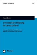 Universitäre Bildung in Deutschland - Manuel Becker