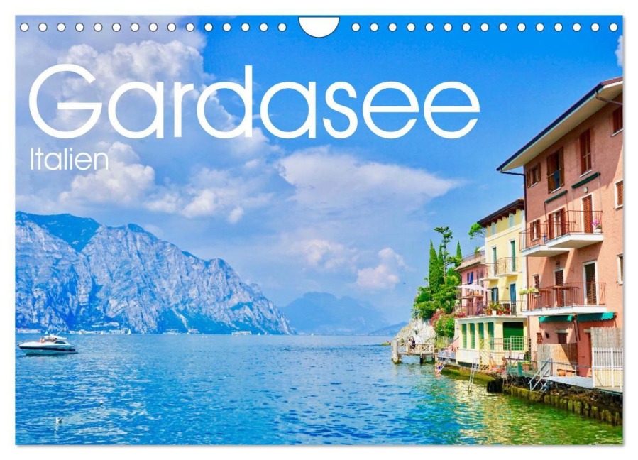 Gardasee, Italien (Wandkalender 2027 DIN A4 quer), CALVENDO Monatskalender - Johannes Jansen und Luisa Rüter
