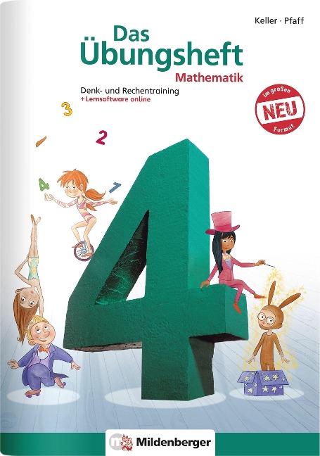 Das Übungsheft Mathematik 4 - DIN A4 - Karl-Heinz Keller, Peter Pfaff, Nina Simon, Hendrik Simon