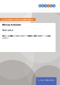 Cover-Bild zum Titel 'Retouren' von 'Markus Hofstetter'
