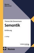 Cover-Bild zum Titel 'Semantik' von 'Thomas Ede Zimmermann'