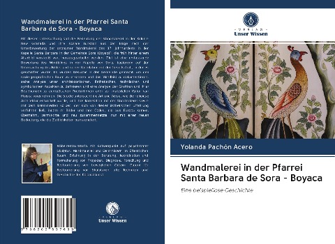 Wandmalerei in der Pfarrei Santa Barbara de Sora - Boyaca - Yolanda Pachón Acero