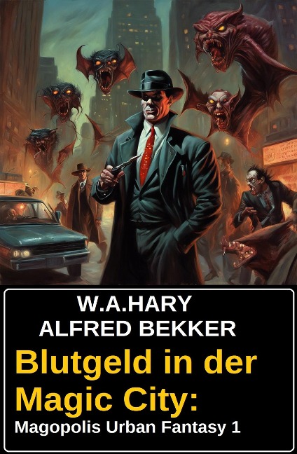 Blutgeld in der Magic City: Magopolis Urban Fantasy 1 - W. A. Hary, Alfred Bekker