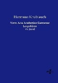 Cover-Bild zum Titel 'Nova Acta Academiae Caesareae Leopoldino' von 'Hermann Knoblauch'