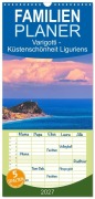 Cover-Bild zum Titel 'Familienplaner 2027 - Varigotti - Küstenschönheit Liguriens mit 5 Spalten (Wandkalender, 21 x 45 cm) CALVENDO' von 'Giovanni Allievi'