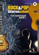 Cover-Bild zum Titel 'Rock & Pop Gitarrenschule. Band 1' von 'Gerald Weiser'