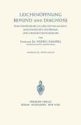 Cover-Bild zum Titel 'Leichenöffnung Befund und Diagnose' von 'Herwig Hamperl'