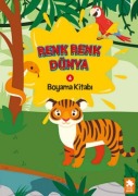 Cover-Bild zum Titel 'Renk Renk Dünya Boyama Kitabi 4' von 'Kolektif'
