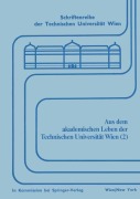 Cover-Bild zum Titel 'Aus dem akademischen Leben der Technischen Universität Wien (2)' von ''