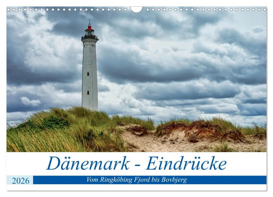 Dänemark - Eindrücke Vom Ringköbing Fjord bis Bovbjerg (Wandkalender 2026 DIN A3 quer), CALVENDO Monatskalender - Michael Fiolka Regel-Fiolka