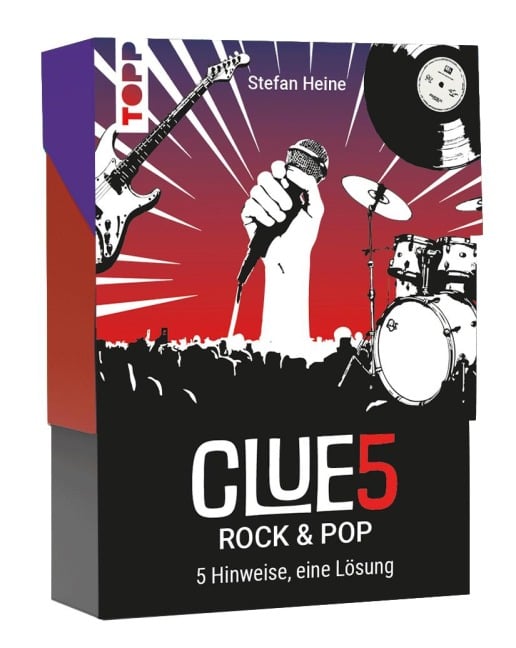CLUE5 #Rock & Pop. 5 Hinweise, nur eine Lösung. Das Trend-Quiz für deine Tasche - Stefan Heine