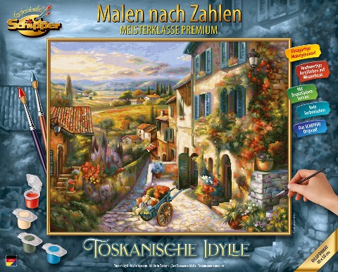 Malen nach Zahlen - Toskanische Idylle - 