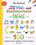 Cover-Bild zum Titel 'Meine erste Mal- und Zeichenschule - Tiere. Ab 4 Jahren' von 'Nico Sternbaum'