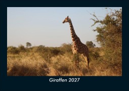 Cover-Bild zum Titel 'Giraffen 2027 Fotokalender DIN A5' von 'Tobias Schmitt, Kevin Heber'