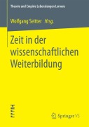 Cover-Bild zum Titel 'Zeit in der wissenschaftlichen Weiterbildung' von ''