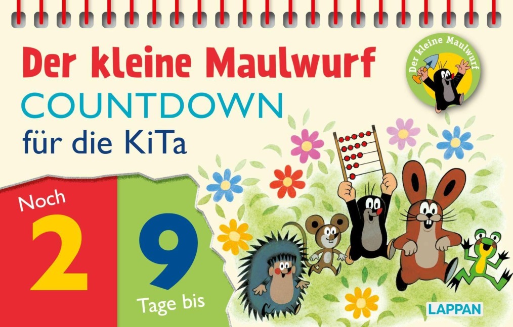 Der kleine Maulwurf Countdown für die Kita - 