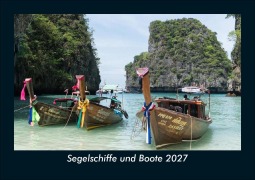 Cover-Bild zum Titel 'Segelschiffe und Boote 2027 Fotokalender DIN A5' von 'Tobias Schmitt, Kevin Heber'