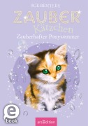 Cover-Bild zum Titel 'Zauberkätzchen - Zauberhafter Ponysommer' von 'Sue Bentley'
