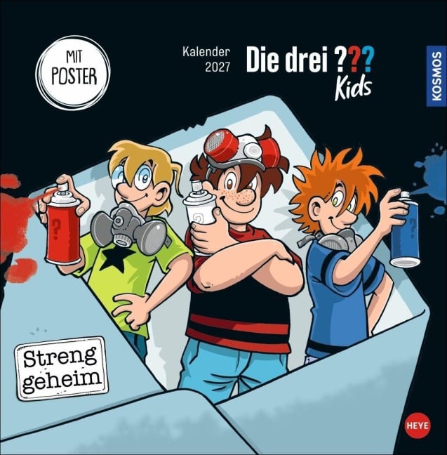 Die drei ??? Kids Broschurkalender 2027 - 