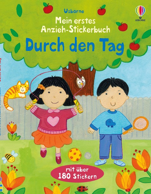 Mein erstes Anzieh-Stickerbuch: Durch den Tag - Felicity Brooks