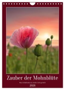 Cover-Bild zum Titel 'Zauber der Mohnblüte (Wandkalender 2026 DIN A4 hoch), CALVENDO Monatskalender' von 'Sabine Löwer'