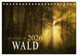 Mysterium Wald (Tischkalender 2026 DIN A5 quer), CALVENDO Monatskalender - Norbert Maier