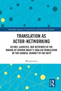 Cover-Bild zum Titel 'Translation as Actor-Networking' von 'Wenyan Luo'