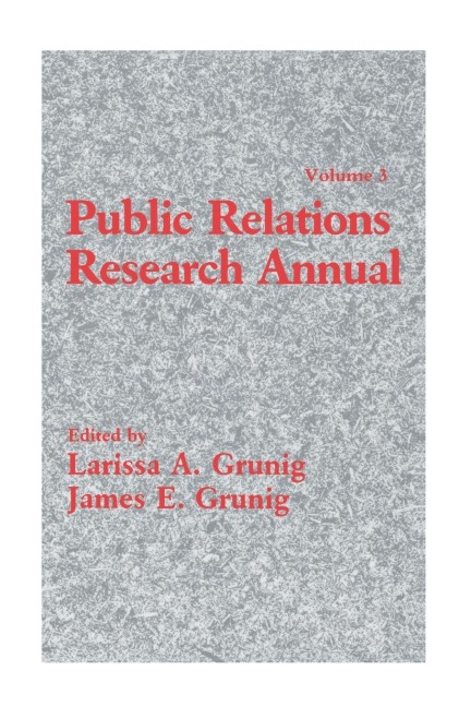Public Relations Research Annual - 