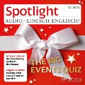 Cover-Bild zum Titel 'Englisch lernen Audio - Das große Quiz des vergangenen Jahres' von 'Spotlight Verlag'