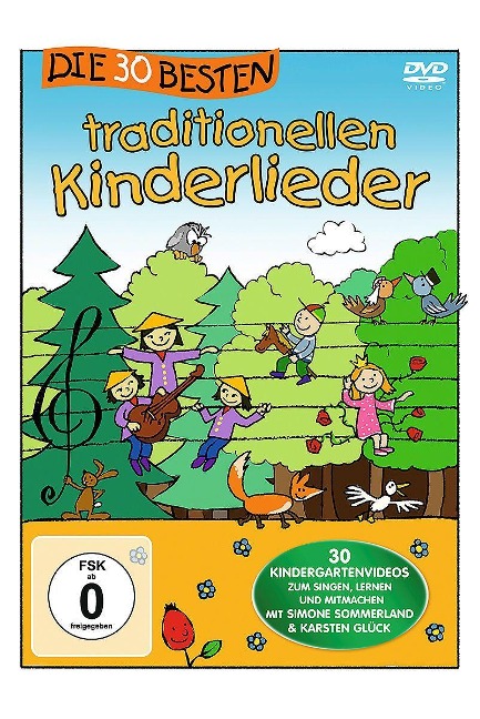 Die 30 besten traditionellen Kinderlieder (DVD) - S. /Gllück Sommerland