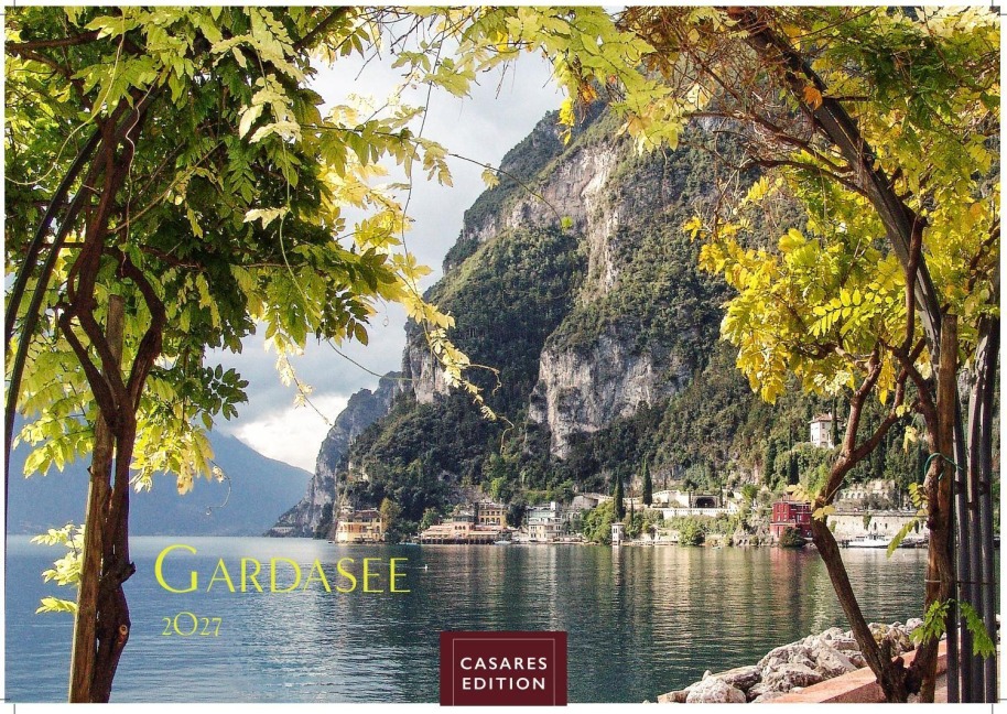 Gardasee Kalender 2027 - Wandkalender | Fotokalender Italien 24x35cm - mit 12 beeindruckenden Motiven - Italien Kalender - 