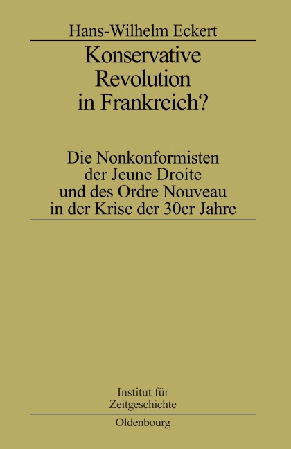 Konservative Revolution in Frankreich? - Hans-W. Eckert