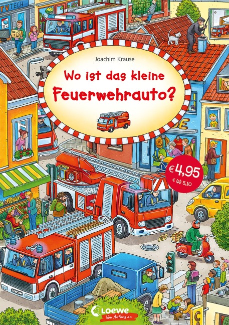 Wo ist das kleine Feuerwehrauto? - 